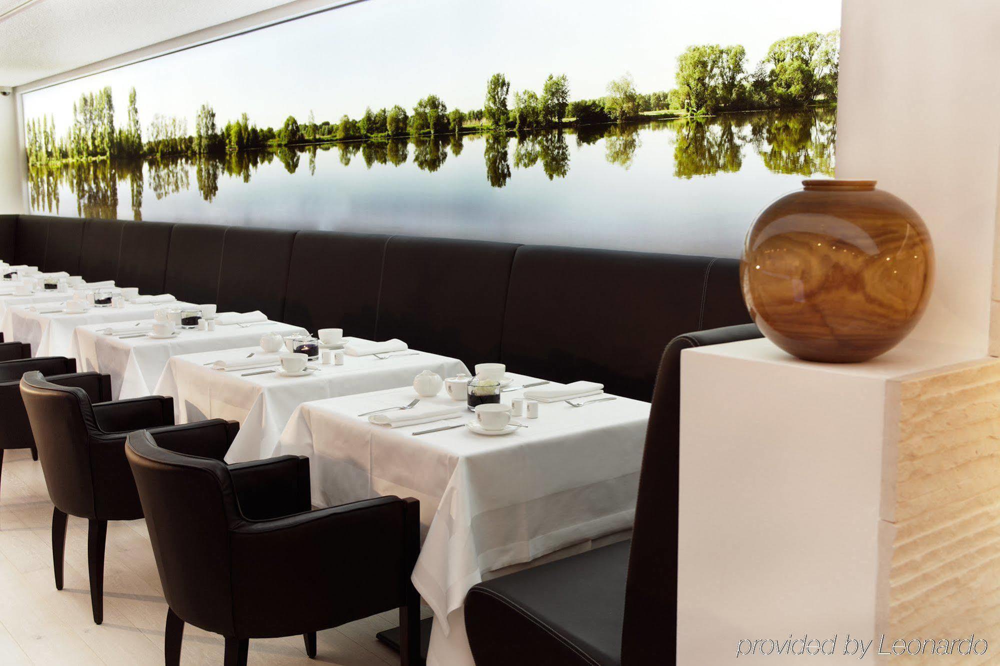 Boutique Hotel Villa Am Ruhrufer Golf & Spa มึลไฮม์ อันแดร์ รัวร์ ร้านอาหาร รูปภาพ